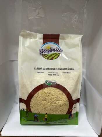 Farinha de Mandioca Orgânica Flocada - 13Kg
