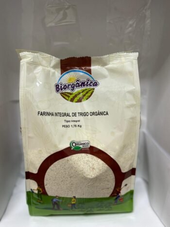 Farinha de Trigo Orgânica Integral - 25Kg