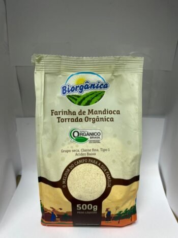 Farinha de Mandioca Orgânica Branca - 25Kg